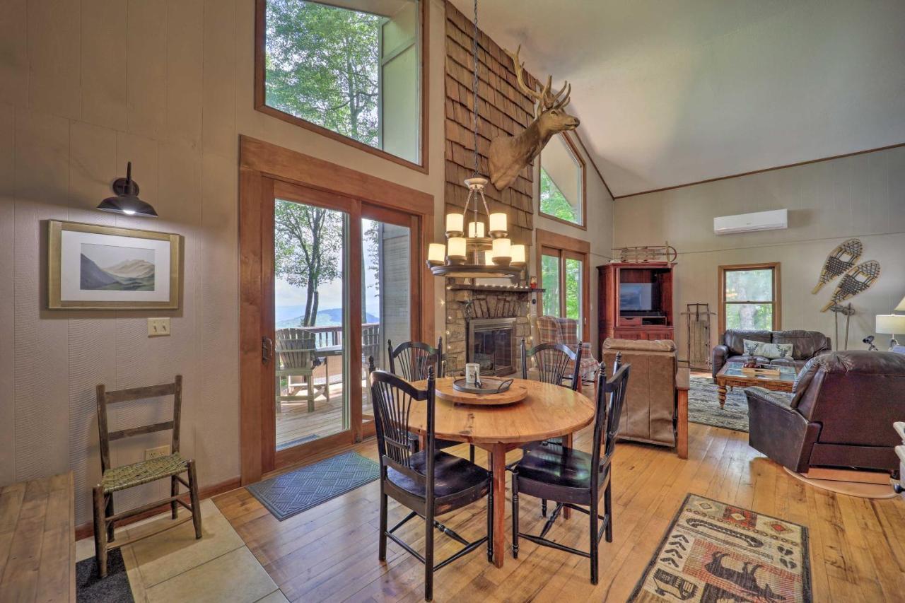 Beech Mountain Cabin Retreat With Hot Tub And Views! 外观 照片