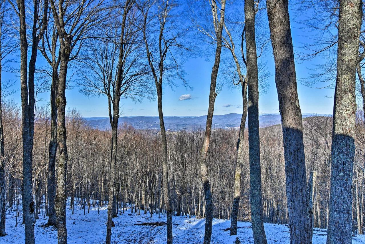 Beech Mountain Cabin Retreat With Hot Tub And Views! 外观 照片